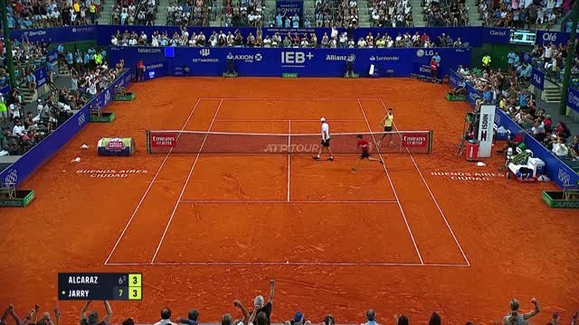 Chile's Jarry upsets Alcaraz to reach Buenos Aires final