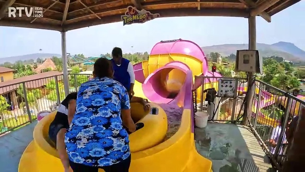 Tornado Water Slides at Wet N Joy Water Park - Lonavala