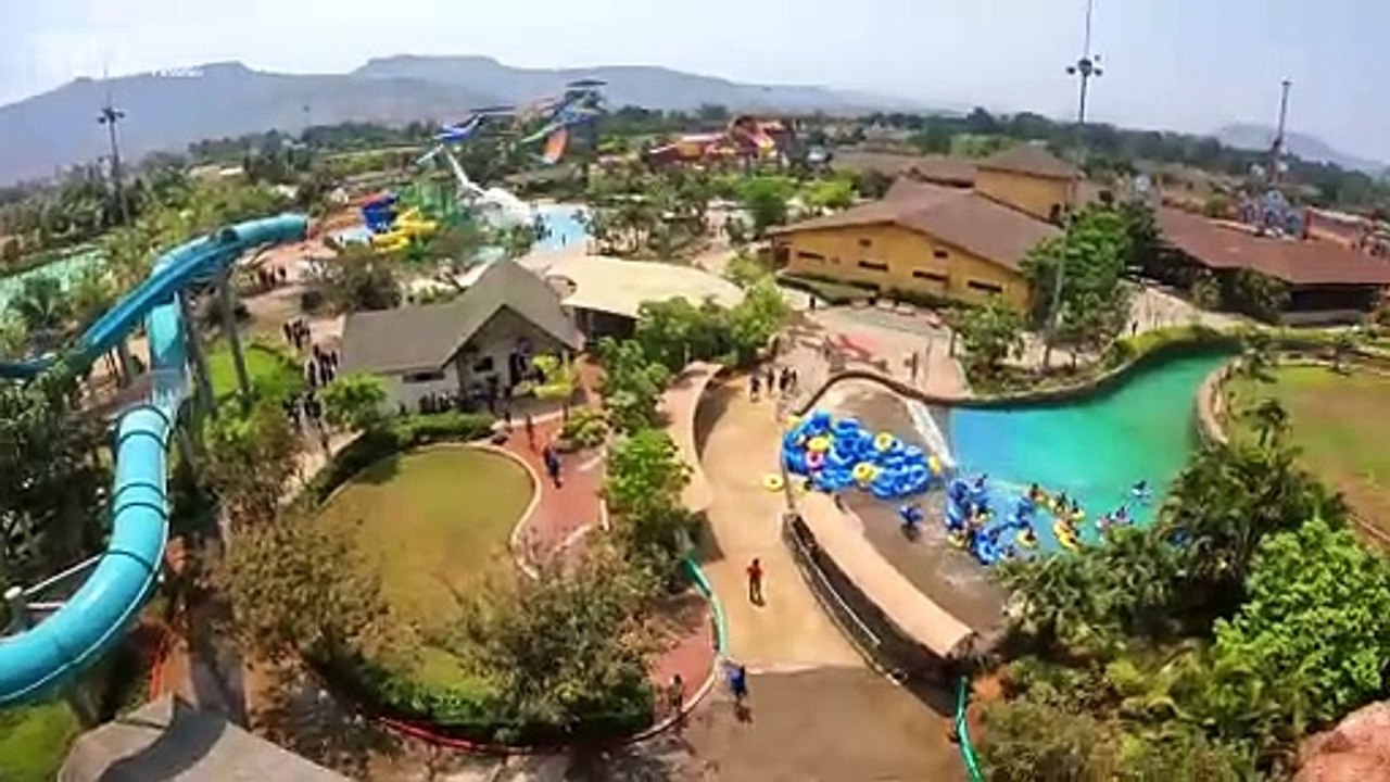 Master Blaster Water Slides at Wet N Joy Water Park - Lonavala