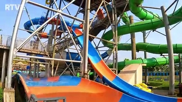 Boomerango Water Slides at Wet N Joy Water Park - Lonavala | Aqua Water Park