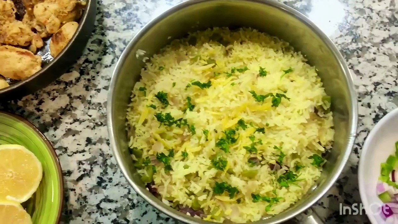 Greek Lemon Rice _ Easy and Tasty Recipe
