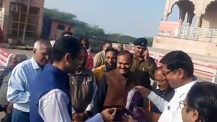 भरतपुर स्थापना दिवस...बिहारीजी महाआरती में उमड़ा जनसैलाब