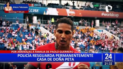 Download Video: Ministro Víctor Torres sobre caso Paolo Guerrero: Se patrulla sector donde vive 