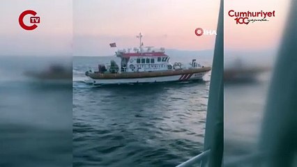 Denizin ortasında panik anları: Yolcular mahsur kaldı