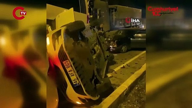 Ankara’da zincirleme trafik kazası: Yaralılar var!