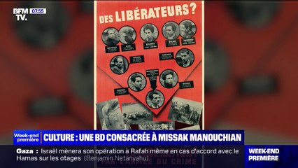 Culture: une bande dessinée consacrée au résistant Missak Manouchian