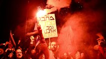 مظاهرات في إسرائيل احتجاجا على تجميد مفاوضات القاهرة