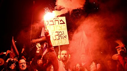 مظاهرات في إسرائيل احتجاجا على تجميد مفاوضات القاهرة