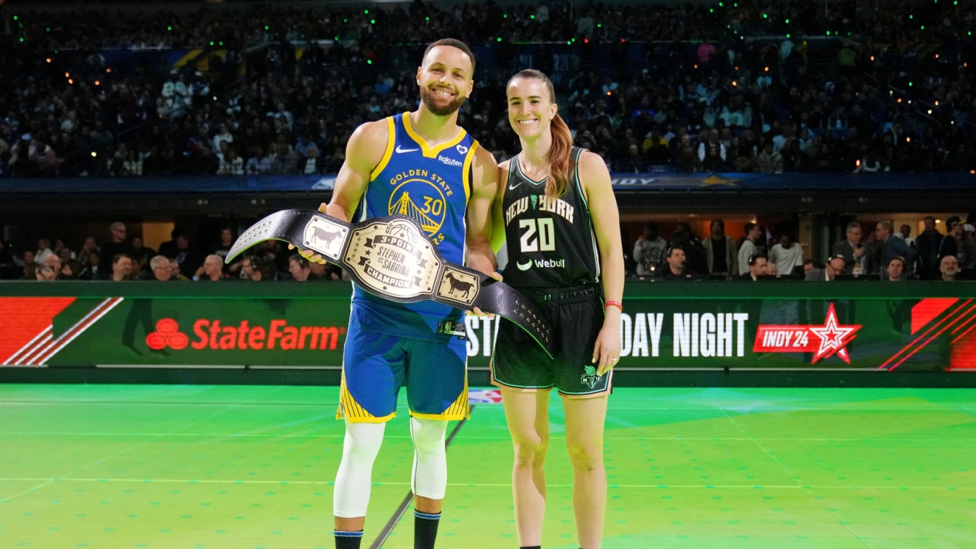 All-Star Game : Stephen Curry l'emporte face à Sabrina Ionescu