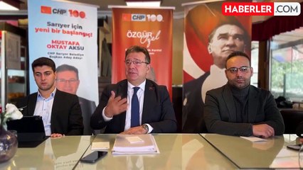 CHP'nin İstanbul Sarıyer'de Mustafa Oktay Aksu'yu aday göstermesi partiyi karıştırdı
