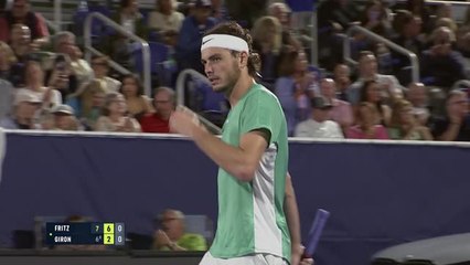 Delray Beach - Fritz prend le meilleur sur Giron et file en finale