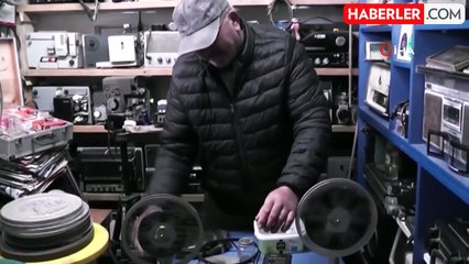 Tokat'ta sinema tutkunu vatandaşın eşsiz koleksiyonu