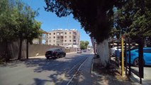 Kyrenia central taxi station area. and shawarma restaurants.