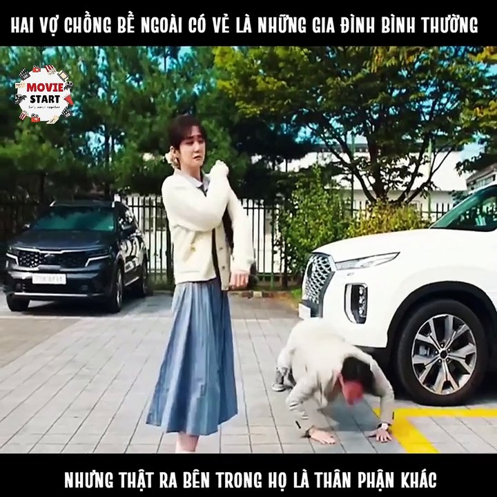 hai vợ chồng bề ngoài là những người bình thường nhưng thật ra bên trong họ đều che giấu thân phận thật sự của mình(định mệnh anh yêu em)