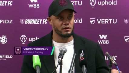 Kompany : "Une défaite qu'il faut encaisser sans broncher"