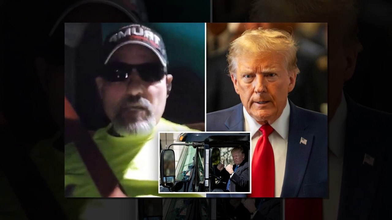 Trump-supporting truckers are saying they are r...