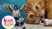 Marian Rivera, NAGPA-CUTE sa isang MALAKING PUSA! (Yan ang Morning!)