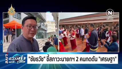 "ชัยธวัช" ตั้งคำถาม "ทักษิณ" ป่วยจริงหรือไม่หรือออกจาก รพ. ทันที | ข่าวค่ำ เนชั่น เสาร์อาทิตย์ | 18 ก.พ. 67 | PART 4