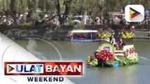 Iba't ibang disenyo ng boat floats, bumida sa 3rd Panagbenga Fluvial Float Parade  sa Baguio City