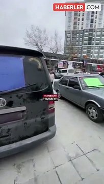 İstanbul Esenler'de fahri müfettiş protestosu! Her ay 2-3 ceza yiyen sürücüler soluğu alanda aldı