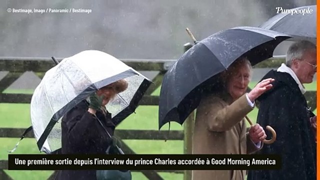 PHOTOS Charles III réapparaît depuis l'interview de son fils Harry, le roi soudé avec Camilla Parker-Bowles
