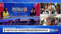Domingo Contreras y Víctor Fadul llegan a votar en las Elecciones Municipales 2024
