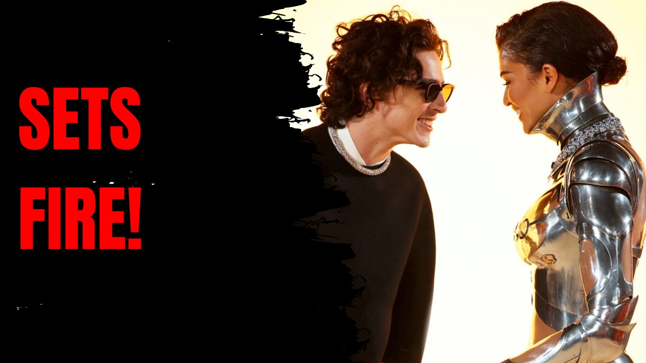 Timothée Chalamet and Zendaya Electrify London