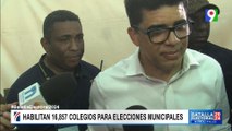 Dio Astacio cumple con su voto en las Elecciones Municipales 2024