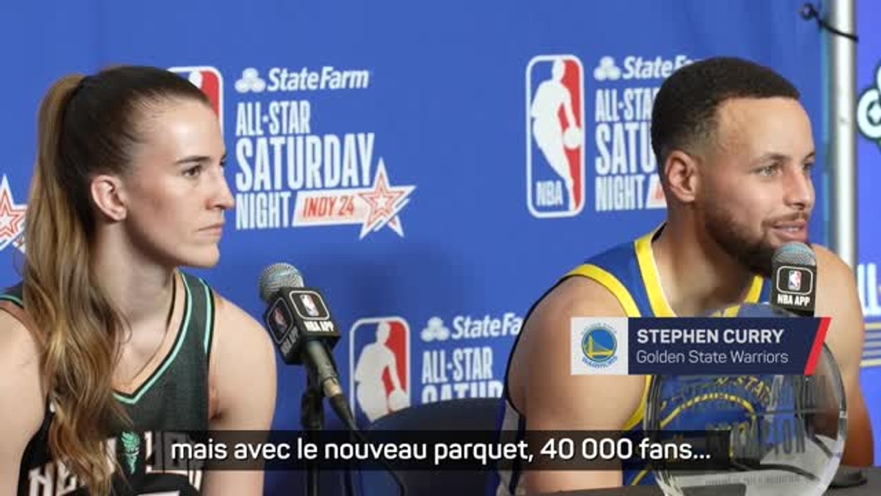 All-Star Weekend - Curry et Ionescu qualifient leur séance de tirs à 3 points de "soirée parfaite"