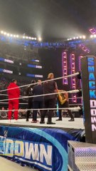 Paul Heyman reaction on The Rock Promo at WWE SMACKDOWN