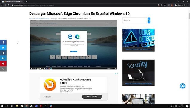 Como INSTALAR MICROSOFT EDGE CHROMIUM ESTABLE en ESPAÑOL en WINDOWS 10 (FÁCIL y RÁPIDO)