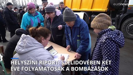 Helyszíni riport: Szelidovében két éve folyamatosak a bombázások