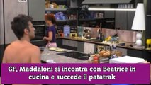 GF, Maddaloni si incontra con Beatrice in cucina e succede il patatrak