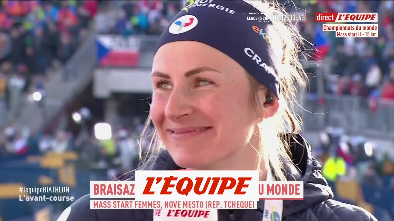 Braisaz-Bouchet : «Je me suis dit : "Ne te sabote pas"» - Biathlon - Mondiaux (F)