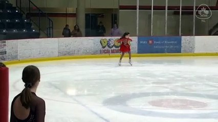 Sunday Feb 18 Afternoon - Skate NL - Provincials Weekend 2, February 16-18, Clarenville NL