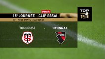 TOP 14 - Essai de Paul GRAOU 2 (ST) - Stade Toulousain - Oyonnax Rugby