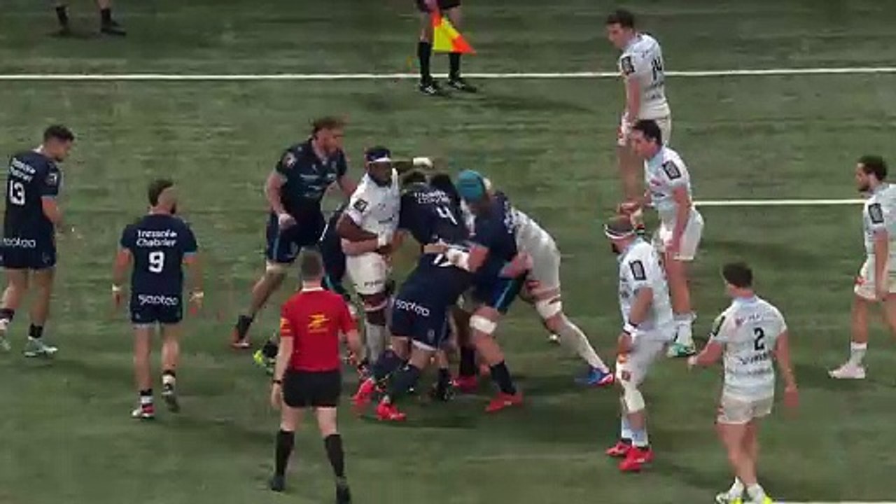 TOP 14 - Essai de WAME NAITUVI (R92) - Racing 92 - Montpellier Hérault Rugby