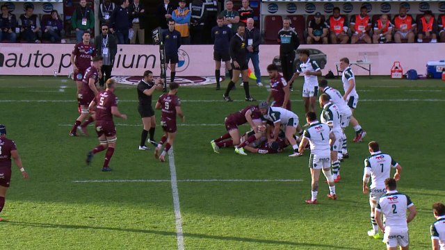 TOP 14 - Essai de Axel DESPERES (SP) - Union Bordeaux Bègles - Section Paloise