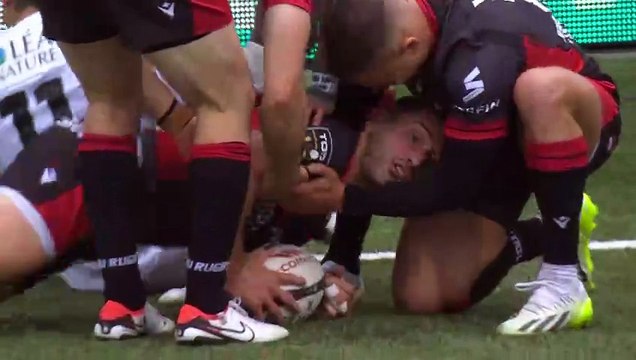 TOP 14 - Essai de Baptiste COUILLOUD 2 (LOU) - LOU Rugby - Stade Rochelais