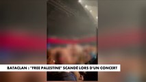 Bataclan : «Free Palestine» scandé lors d'un concert