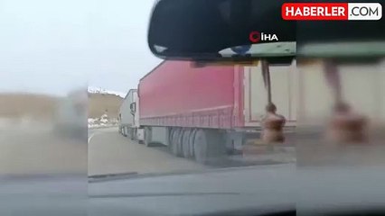 Türkiye-İran sınırında 10 kilometrelik tır kuyruğu