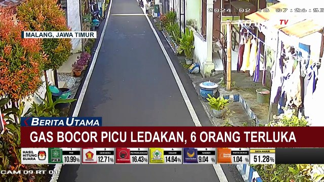 Ledakan Terjadi di Sebuah Warung di Kota Malang Akibat Kebocoran Gas Elpiji 3 KG!