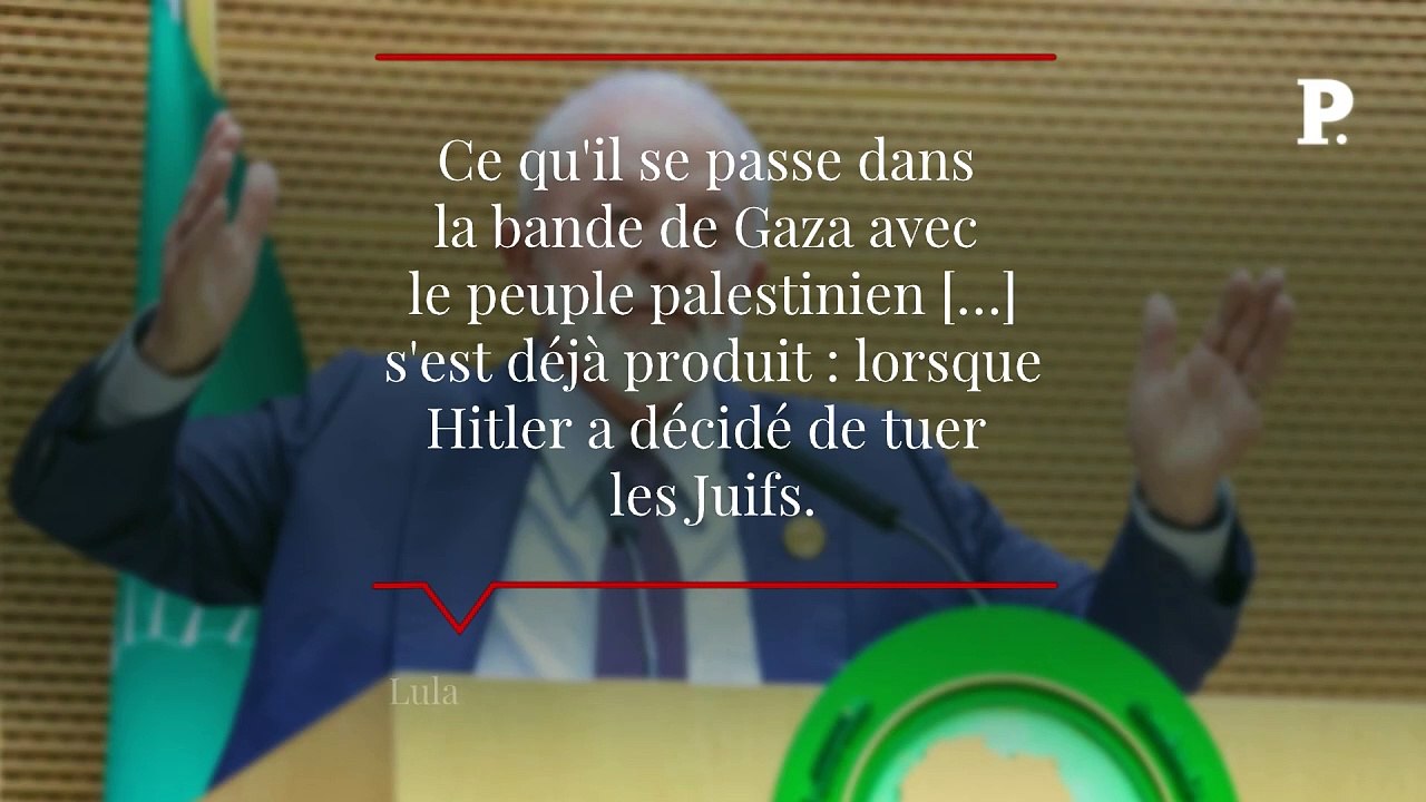 Lula accuse Israël de « génocide » à Gaza et fait un parallèle avec la Shoah