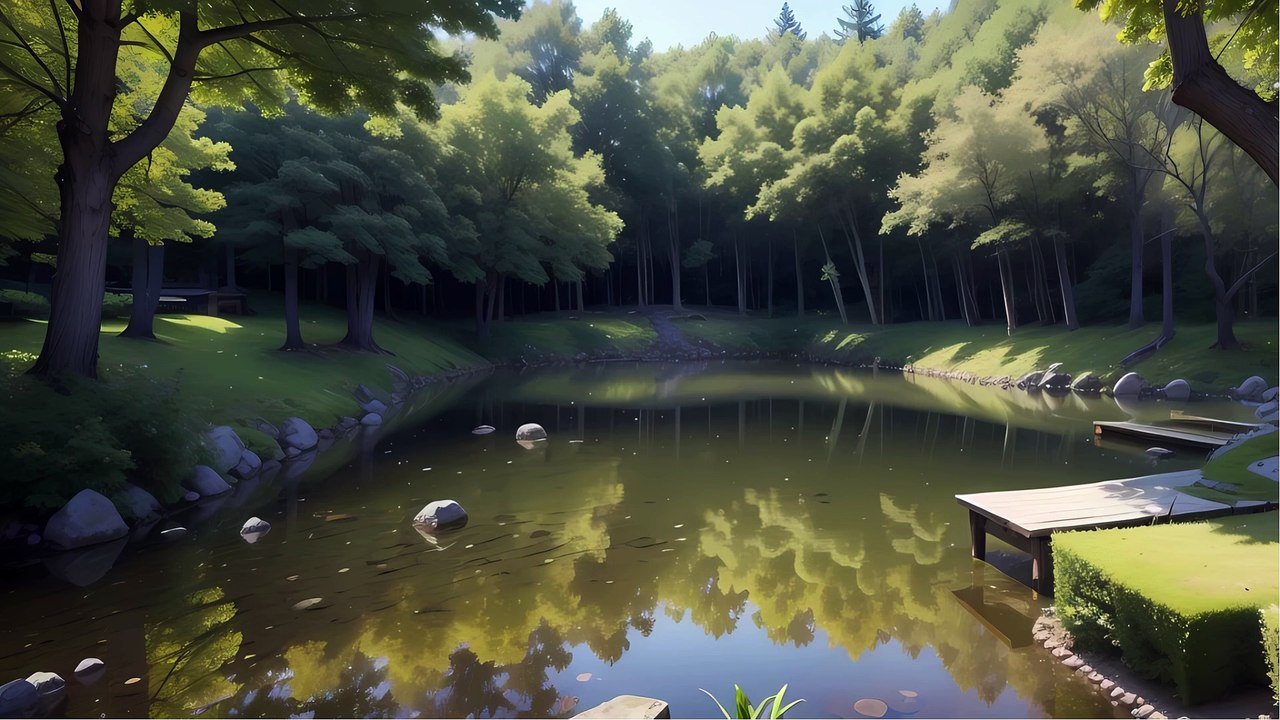 Son Relaxant d'eau pendant 1 heure - pour s'endormir et relaxation