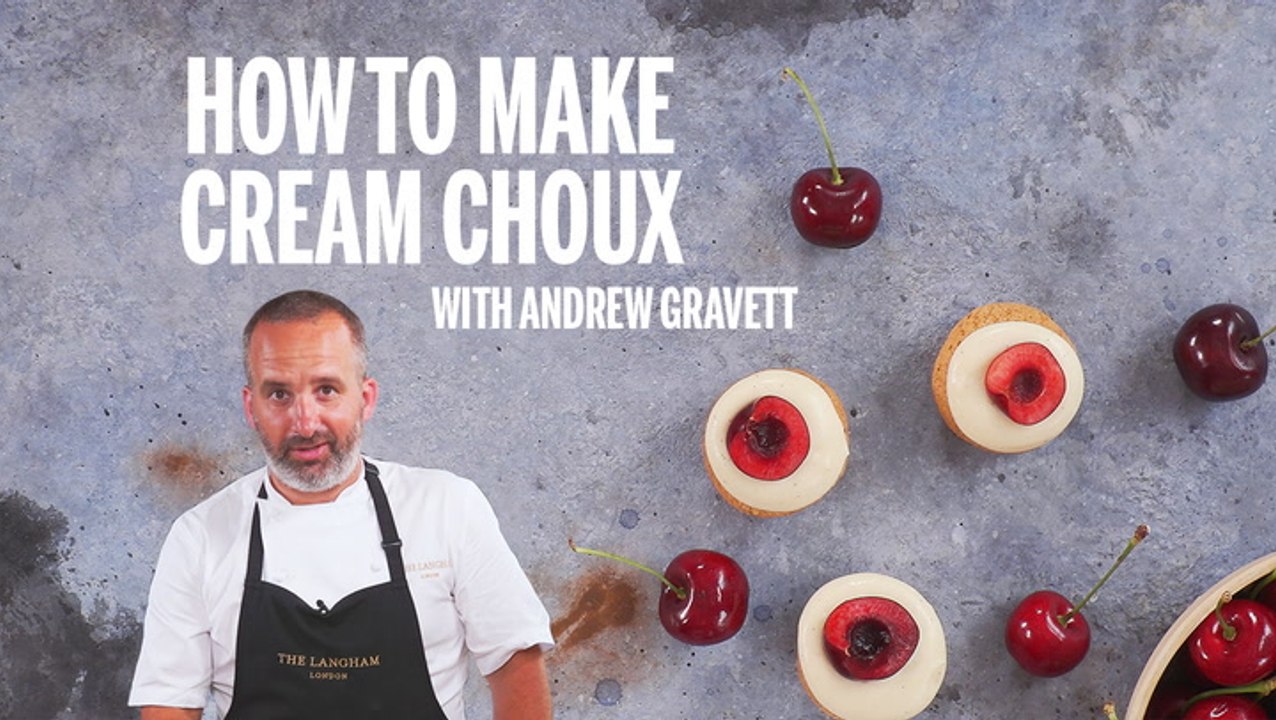 Cherry Choux Buns  | Recipe