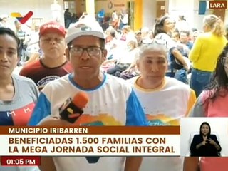 Lara | Más de 1.500 familias del mcpio. Iribarren favorecidas con mega jornada de atención integral