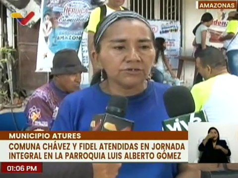 Sistema de Misiones y Grandes Misiones desarrolló jornada de atención integral en Amazonas