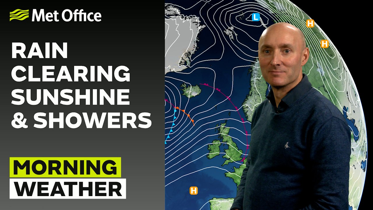 Met Office Morning Weather Forecast 19/02/24 - Mild and sunny, though some showers