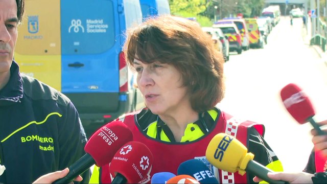 Mueren dos mujeres en una residencia en Madrid originado en la segunda planta del edificio