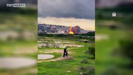 İsrail'den Lübnan'ın Sayda kentinin güneyine hava saldırısı